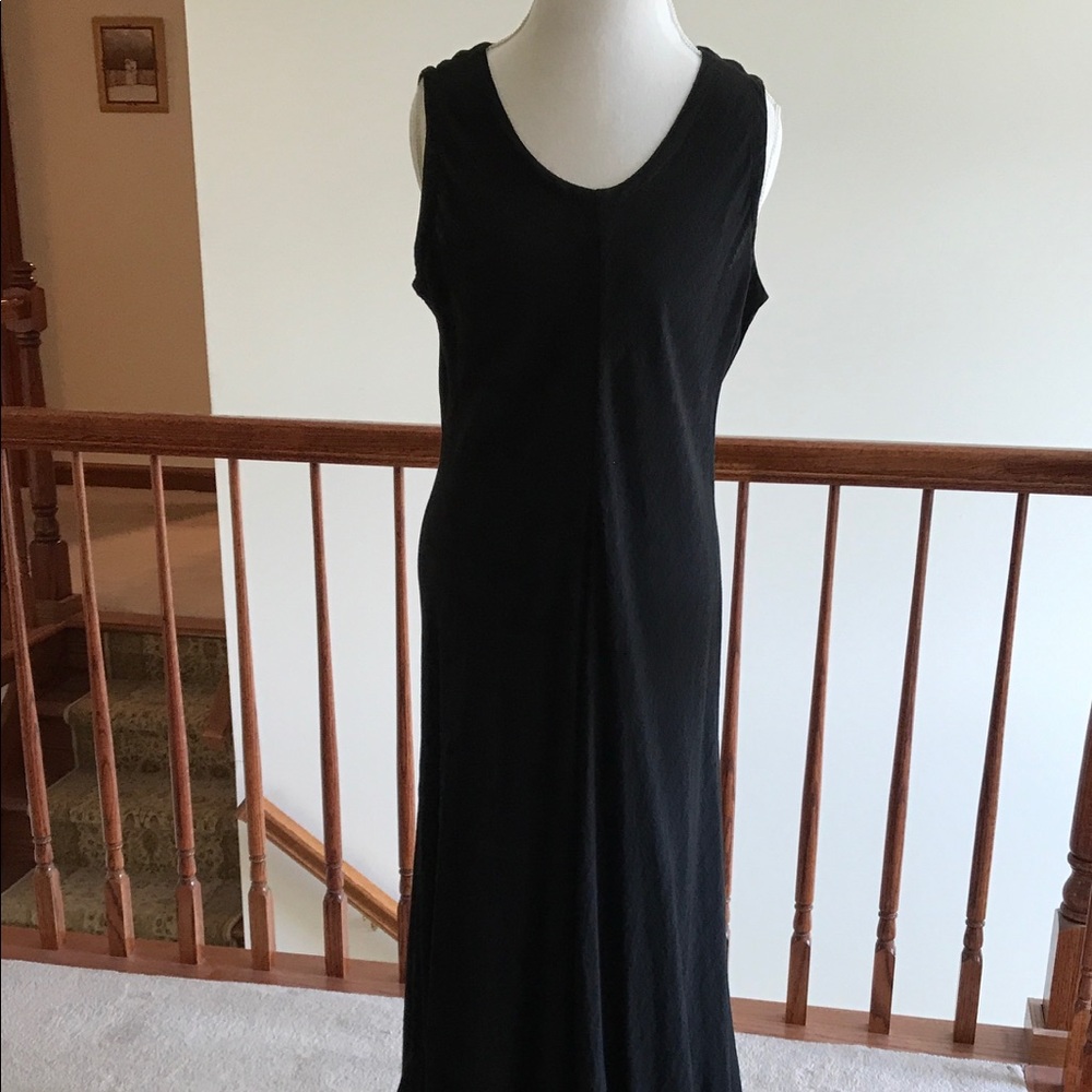 NWT Eileen Fisher Black Dress Size L